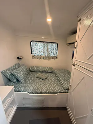 double bed cabin,main deck